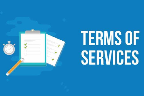 Terrm of services