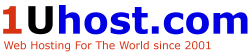 1Uhost.com Logo