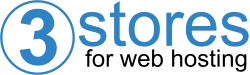 3 stores Logo