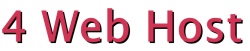 4web-host.com Logo
