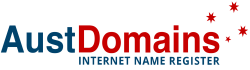 Aust Domains Logo