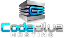 Code Blue Hosting Logo
