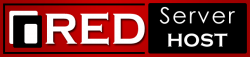 Red Server Host Logo